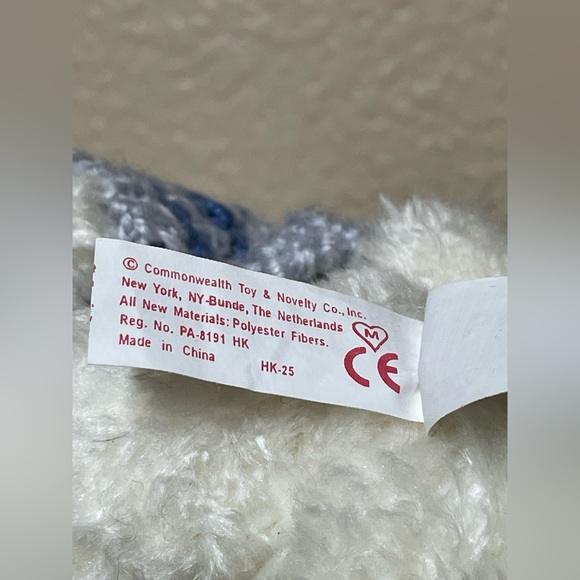 Commonwealth jointed Lamb plush in Blue sweater 9” - Picture 5 of 5